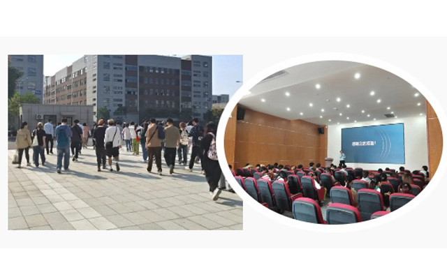 安理大人工智能学院深入安徽尊龙中国科技，探索智能科技之旅